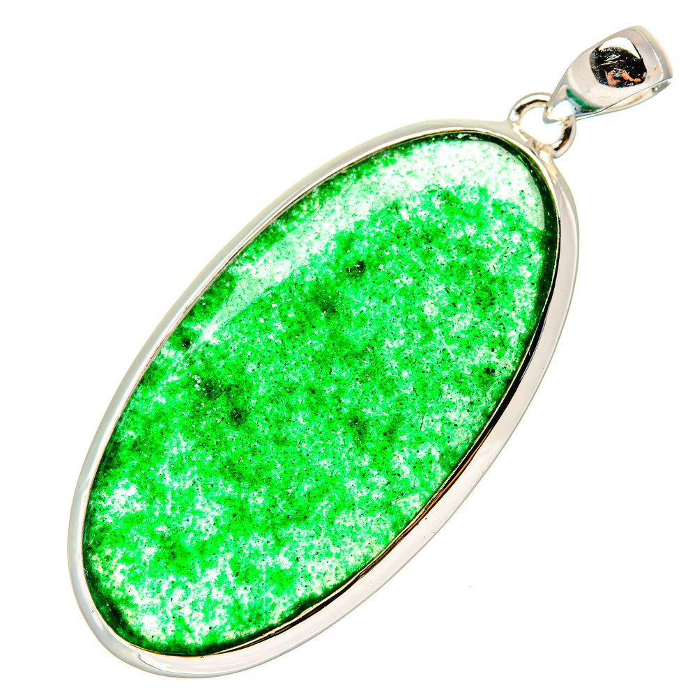 Green Aventurine Pendants handcrafted by Anasilvercos - PD17227