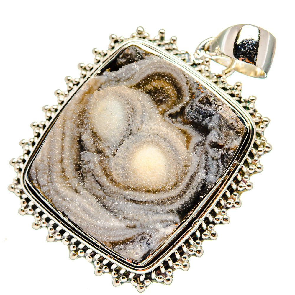 Desert Druzy Pendants handcrafted by Anasilvercos - PD17236