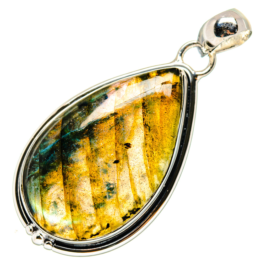 Labradorite Pendants handcrafted by Anasilvercos - PD17238
