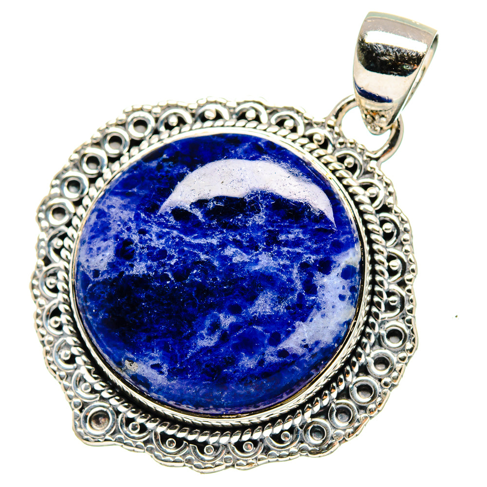 Sodalite Pendants handcrafted by Anasilvercos - PD17256