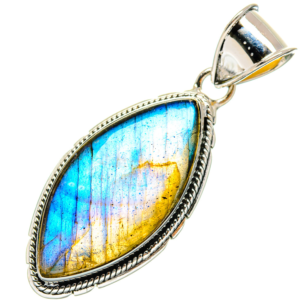 Labradorite Pendants handcrafted by Anasilvercos - PD17271