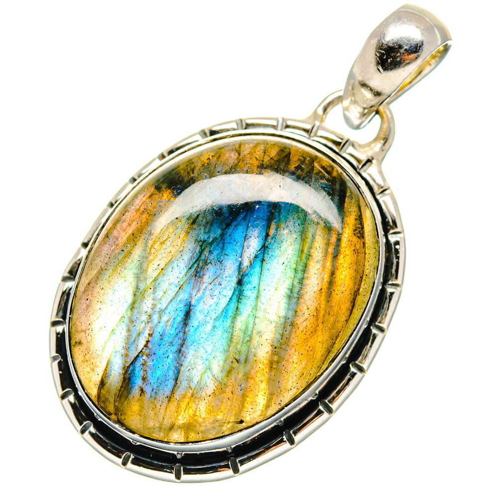 Labradorite Pendants handcrafted by Anasilvercos - PD17272