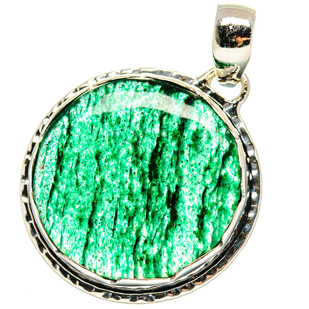 Green Aventurine Pendants handcrafted by Anasilvercos - PD17282