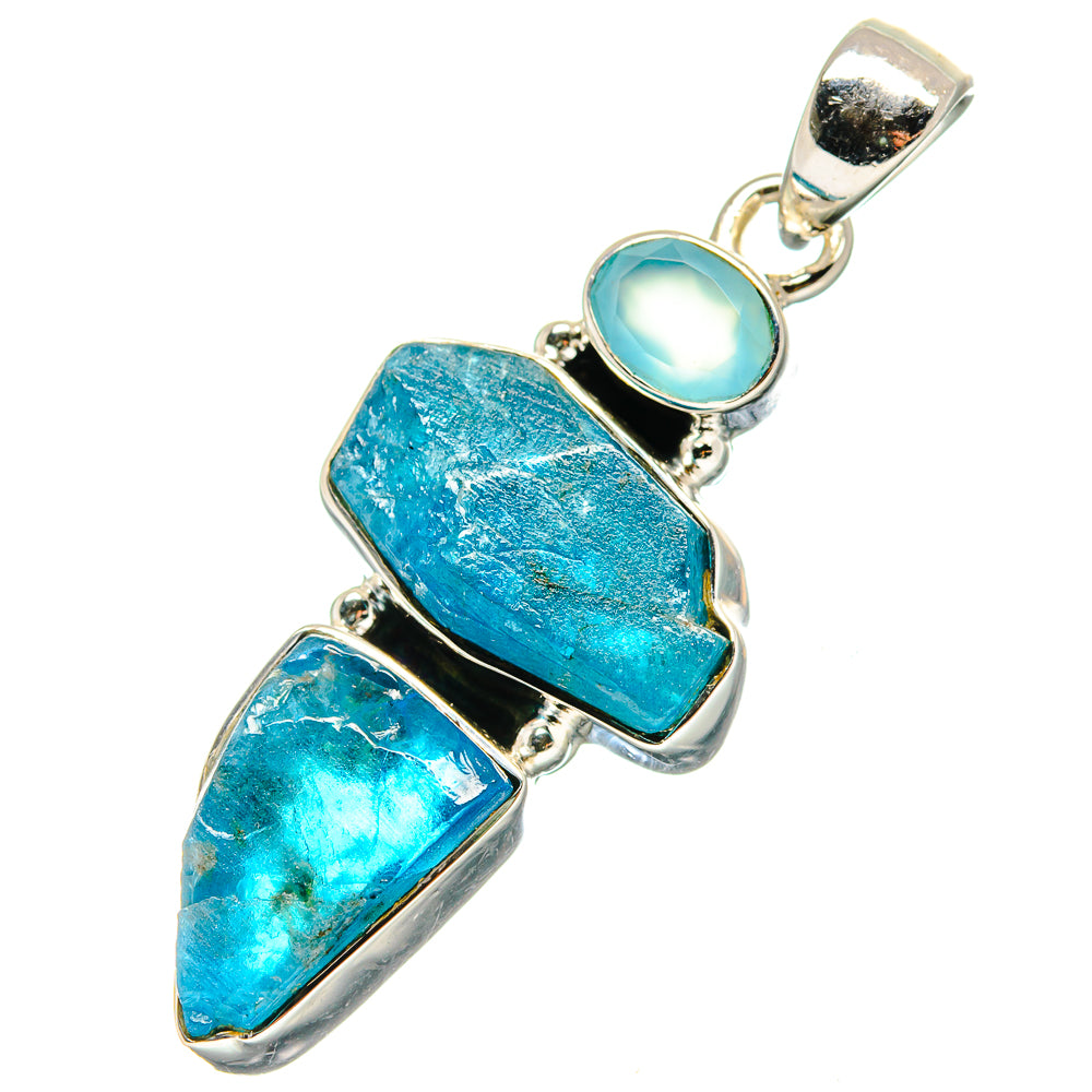 Apatite Pendants handcrafted by Anasilvercos - PD17297