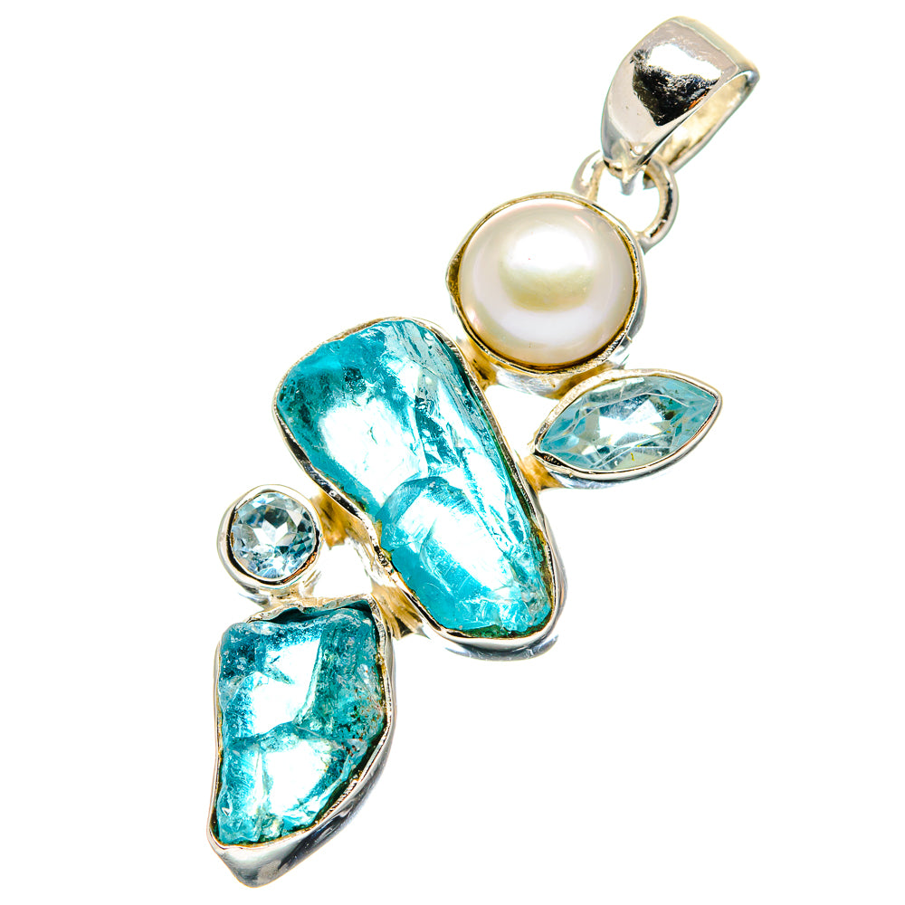 Apatite Pendants handcrafted by Anasilvercos - PD17307
