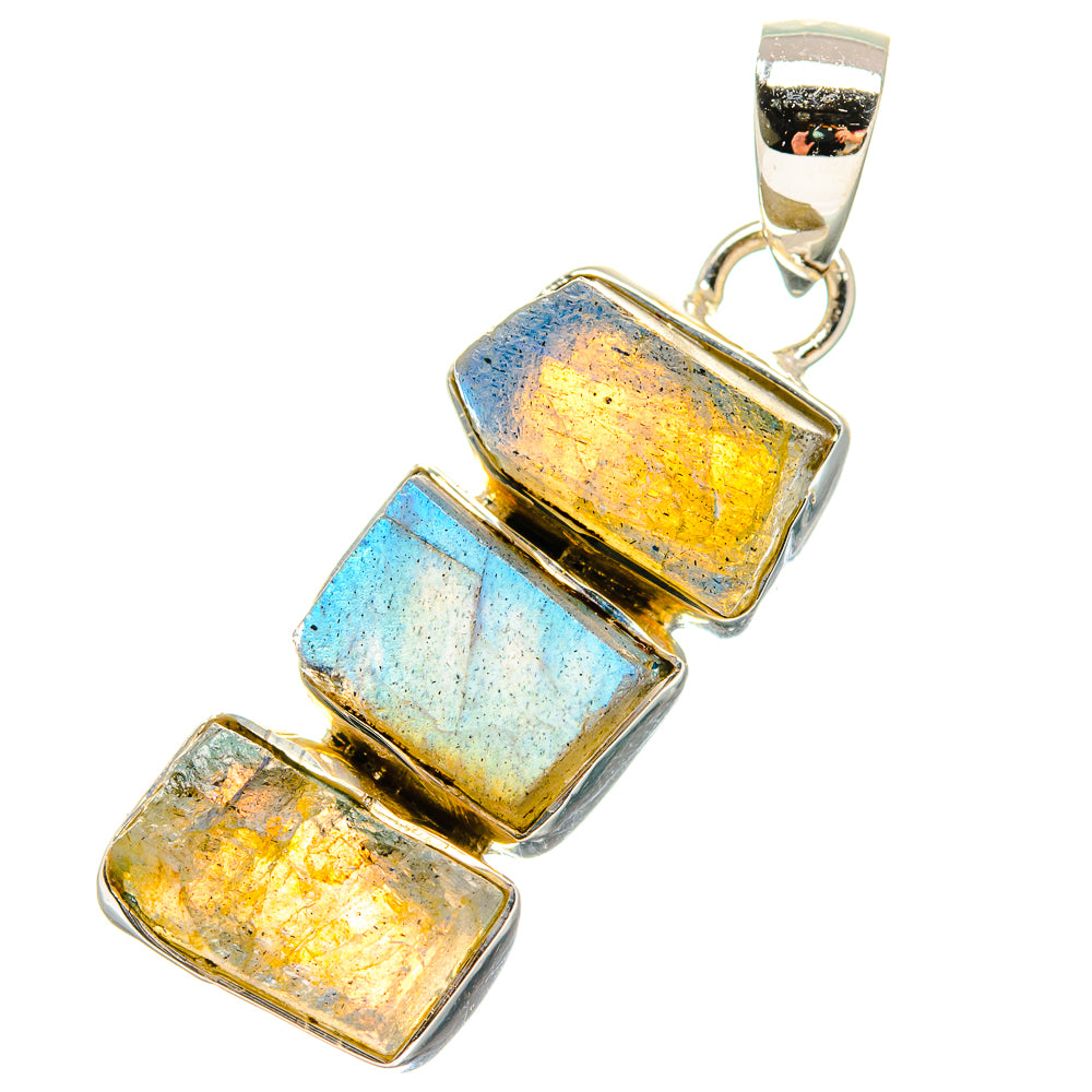 Labradorite Pendants handcrafted by Anasilvercos - PD17328