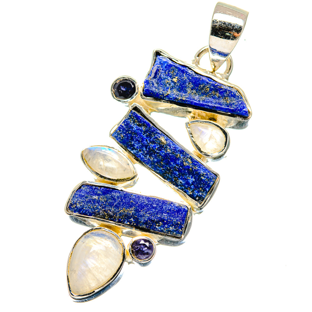 Lapis Lazuli Pendants handcrafted by Anasilvercos - PD17365