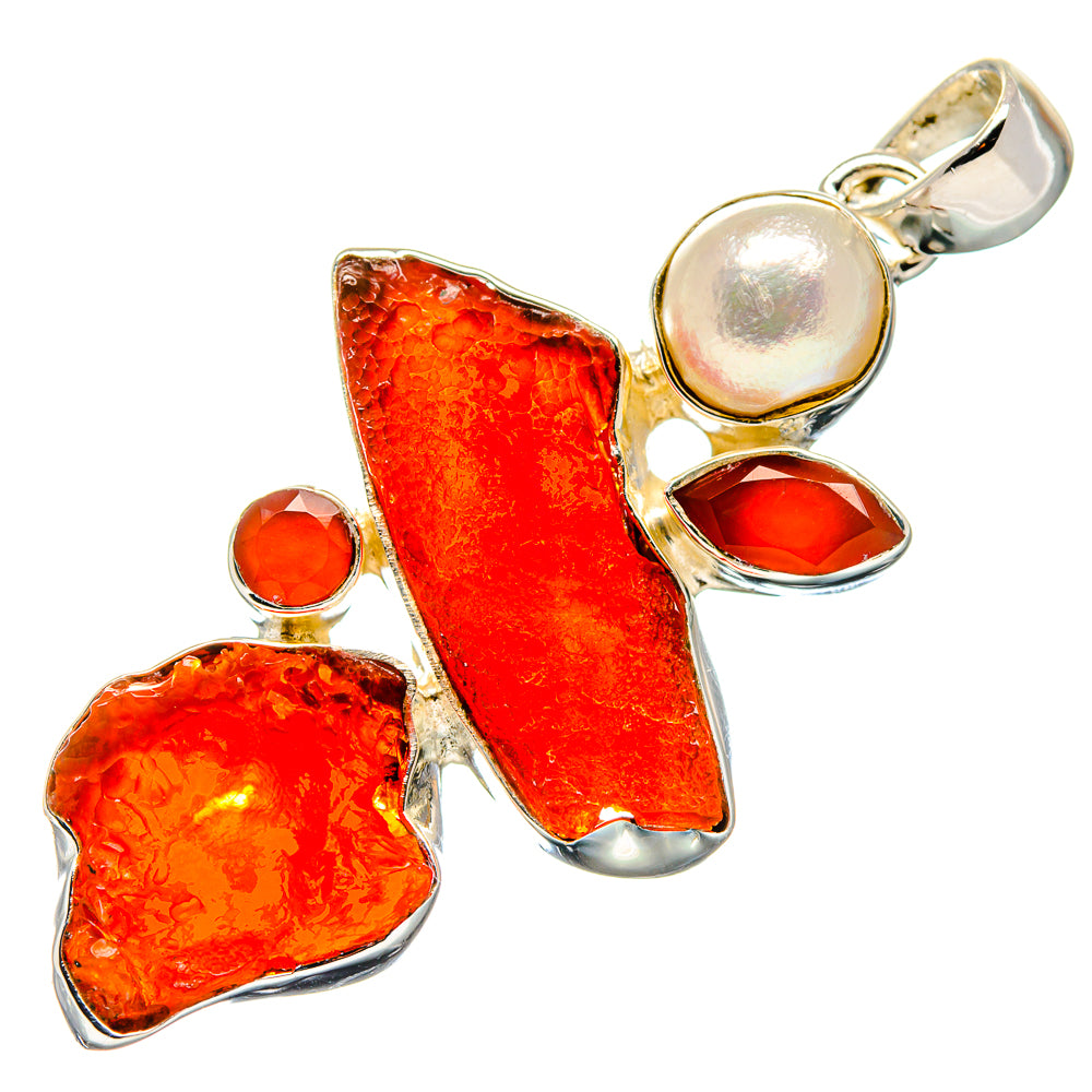 Carnelian Pendants handcrafted by Anasilvercos - PD17380