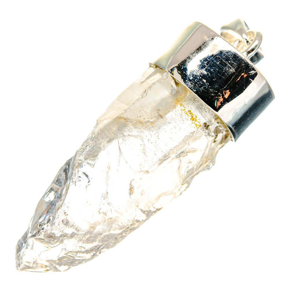 White Quartz Pendants handcrafted by Anasilvercos - PD17387