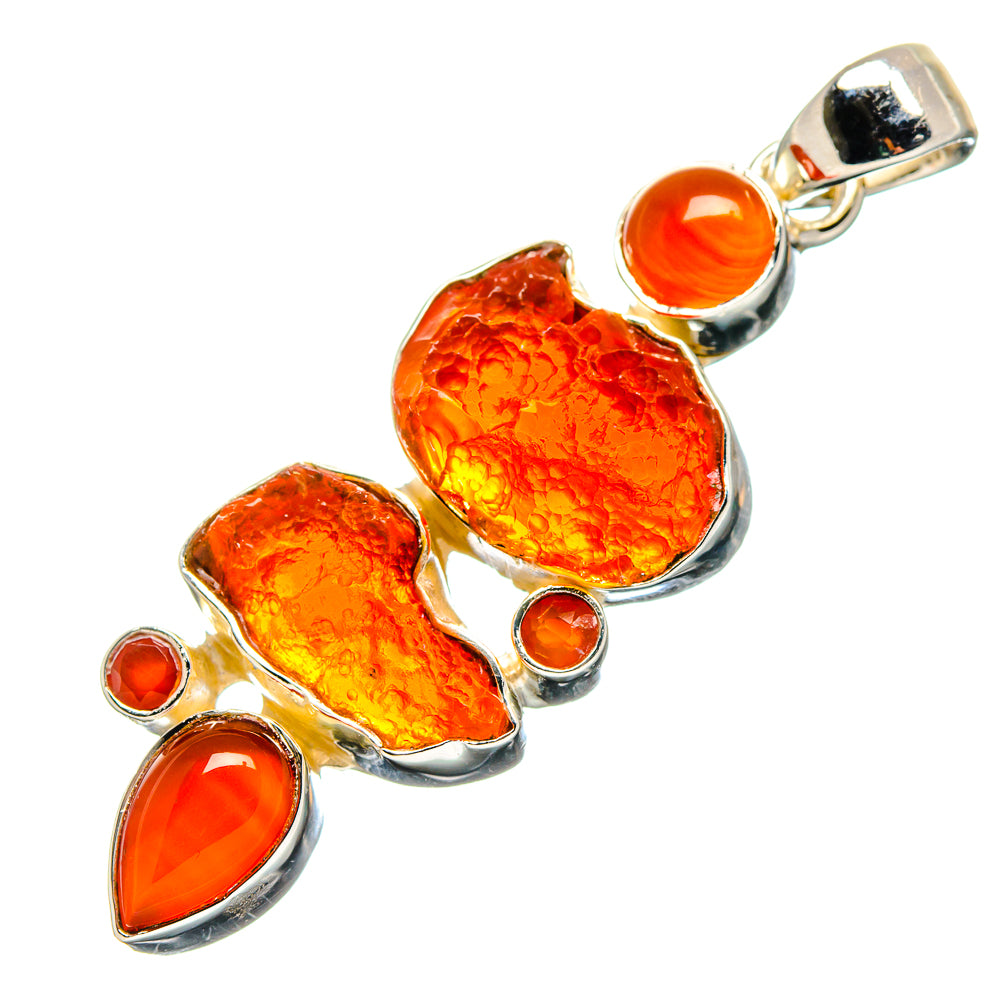 Carnelian Pendants handcrafted by Anasilvercos - PD17389