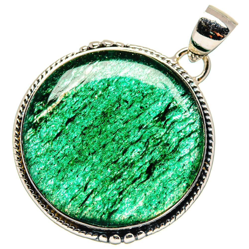 Green Aventurine Pendants handcrafted by Anasilvercos - PD17395