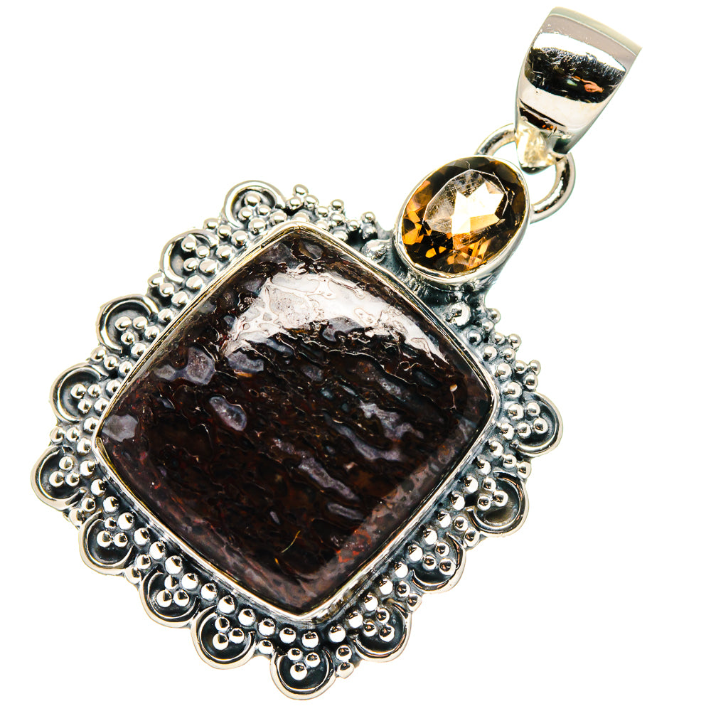 Dinosaur Bone Pendants handcrafted by Anasilvercos - PD17401