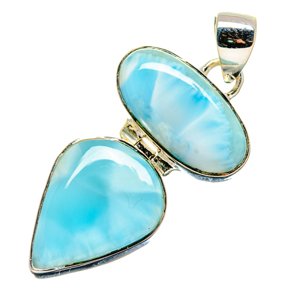Larimar Pendants handcrafted by Anasilvercos - PD17406