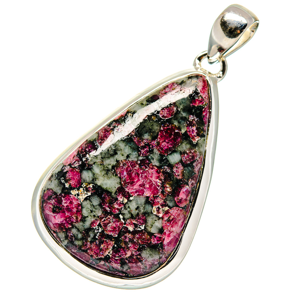 Russian Eudialyte Pendants handcrafted by Anasilvercos - PD17408