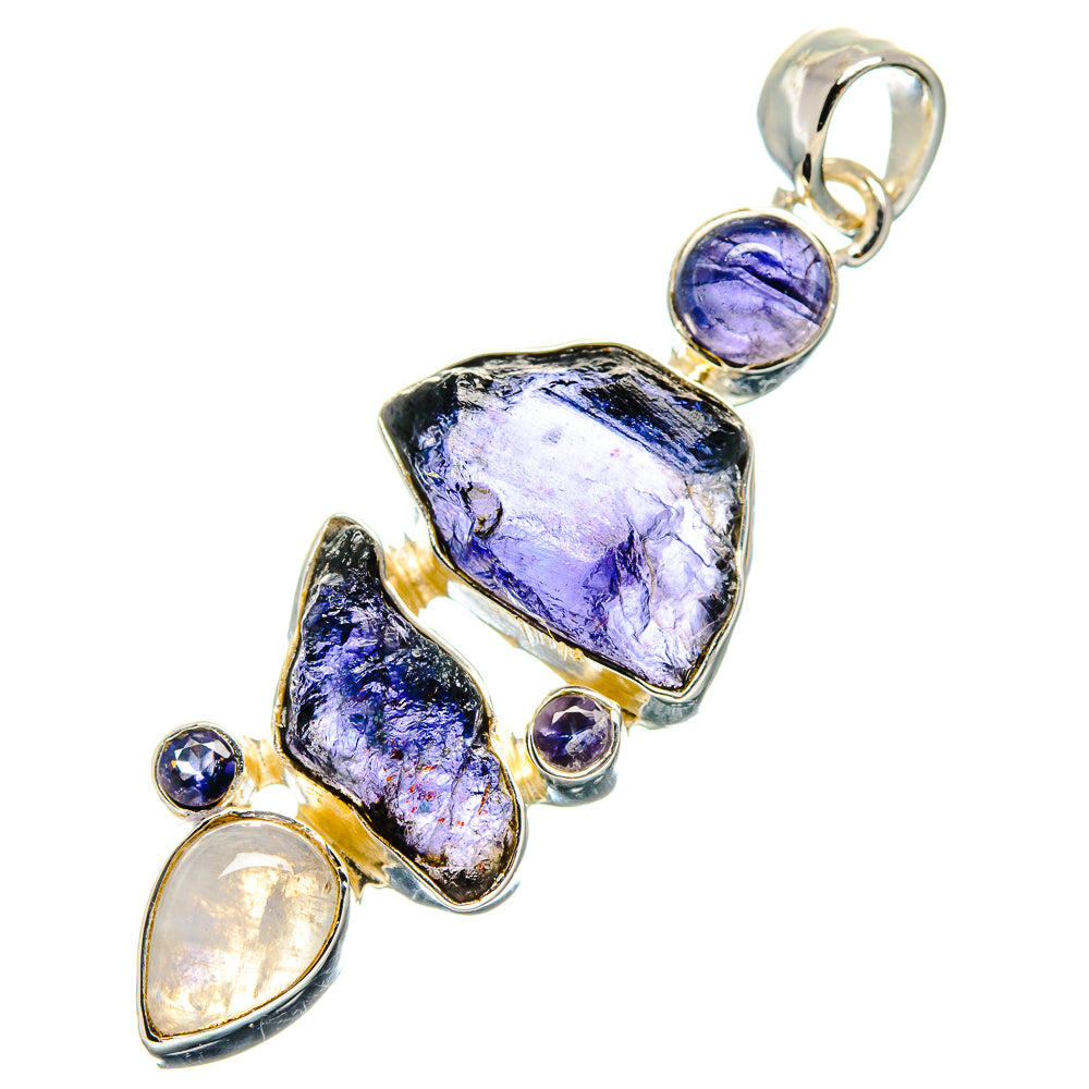 Tanzanite Pendants handcrafted by Anasilvercos - PD17413