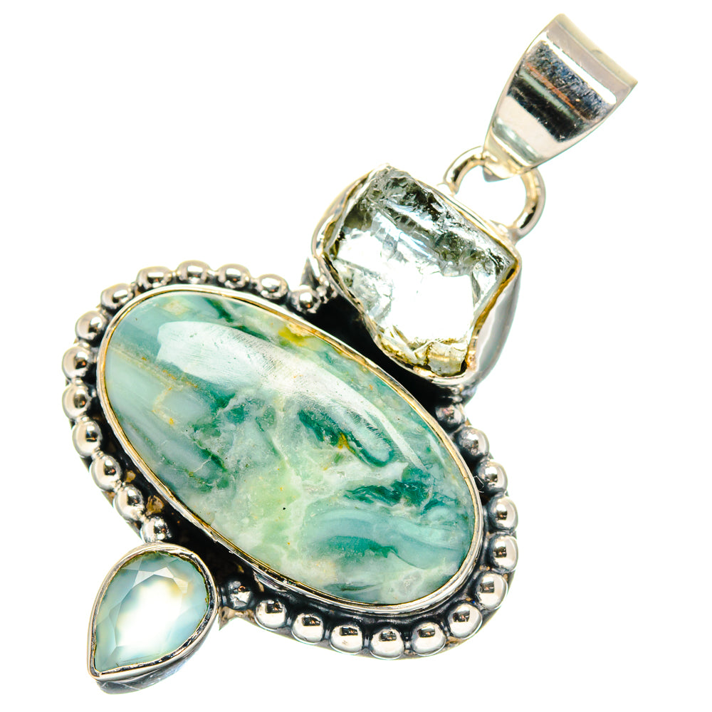 Ocean Jasper Pendants handcrafted by Anasilvercos - PD17417