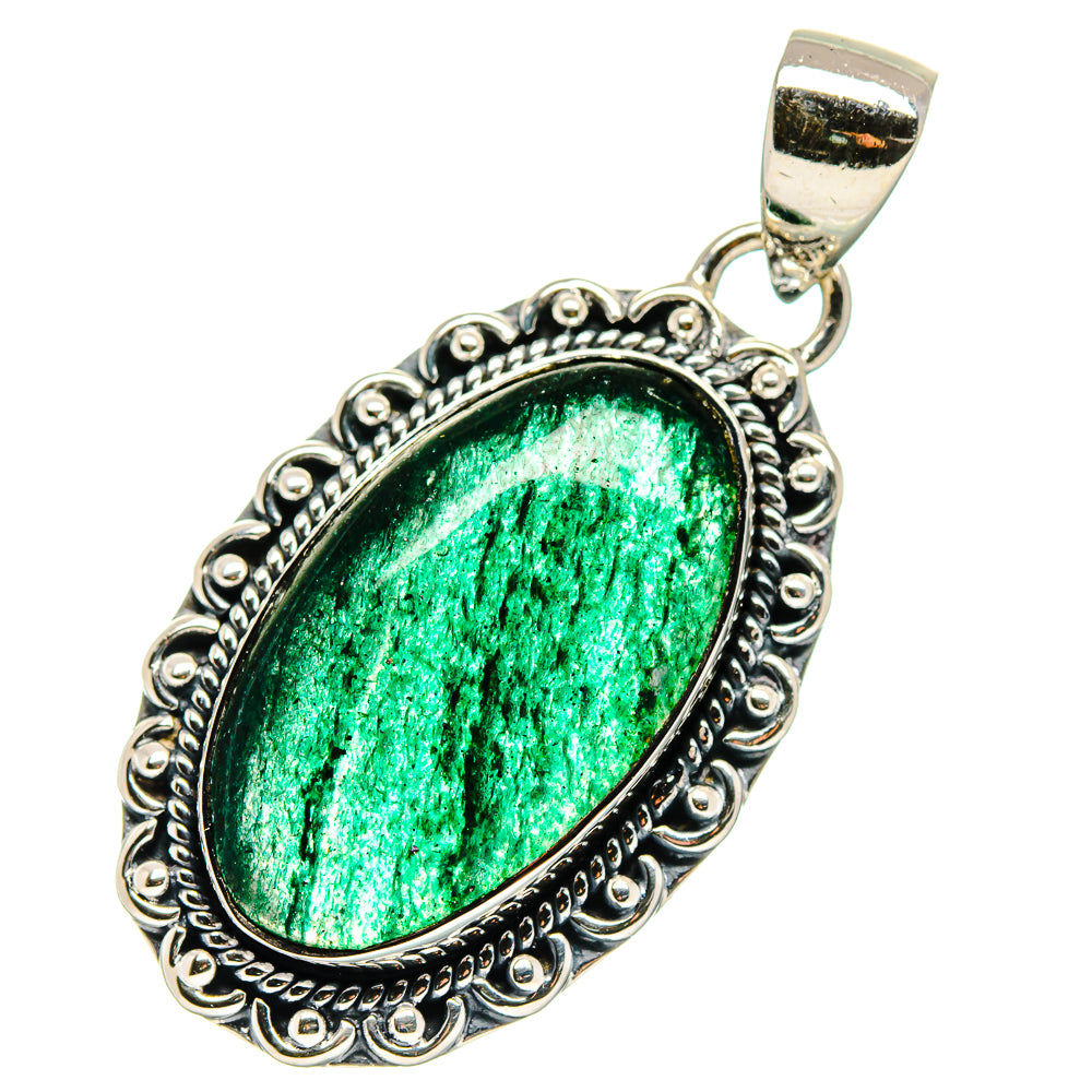 Green Aventurine Pendants handcrafted by Anasilvercos - PD17434