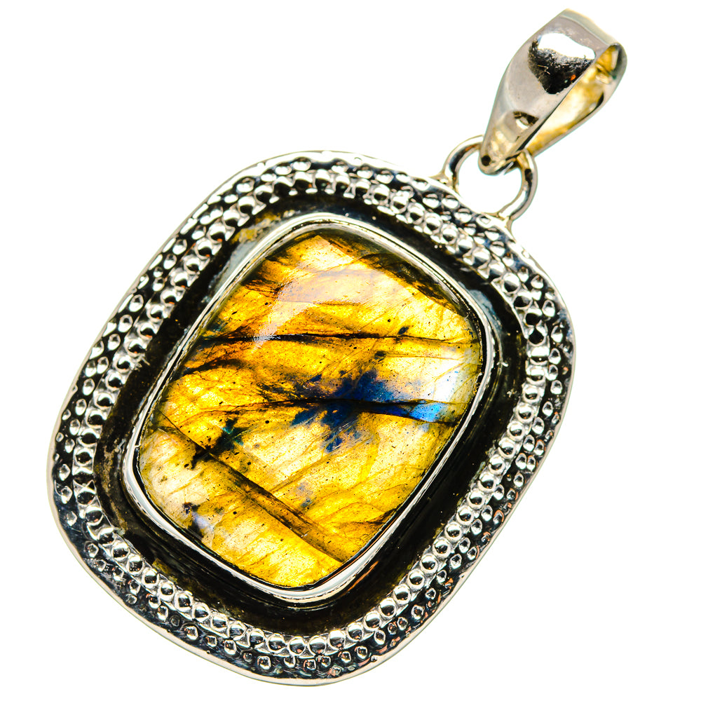 Labradorite Pendants handcrafted by Anasilvercos - PD17457