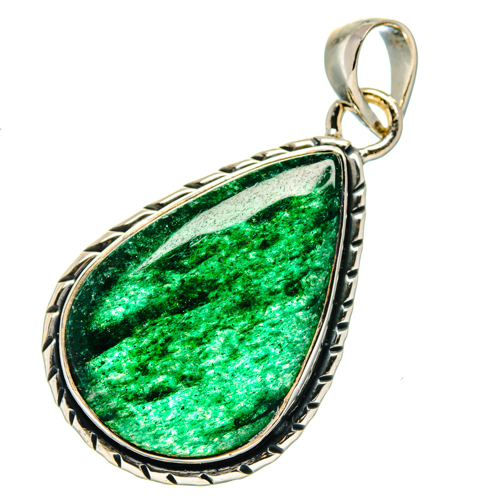 Green Aventurine Pendants handcrafted by Anasilvercos - PD17459