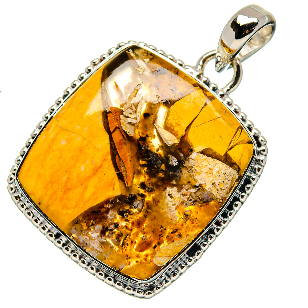 Brecciated Mookaite Pendants handcrafted by Anasilvercos - PD17461