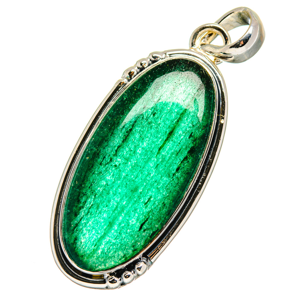Green Aventurine Pendants handcrafted by Anasilvercos - PD17470