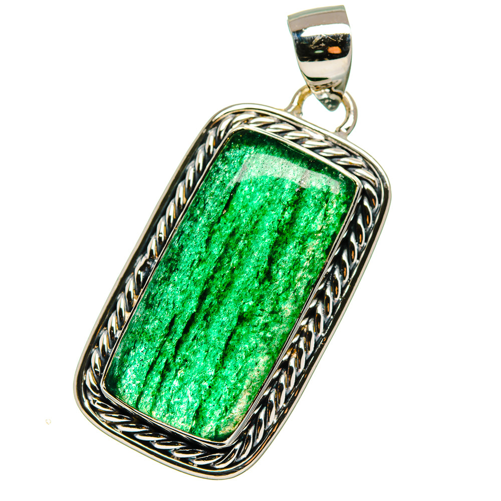 Green Aventurine Pendants handcrafted by Anasilvercos - PD17472