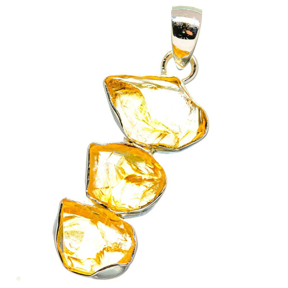 Citrine Pendants handcrafted by Anasilvercos - PD17477