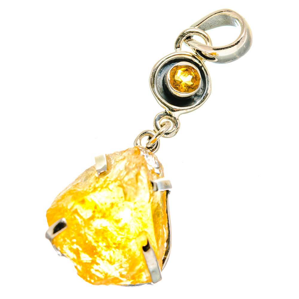 Citrine Pendants handcrafted by Anasilvercos - PD17494