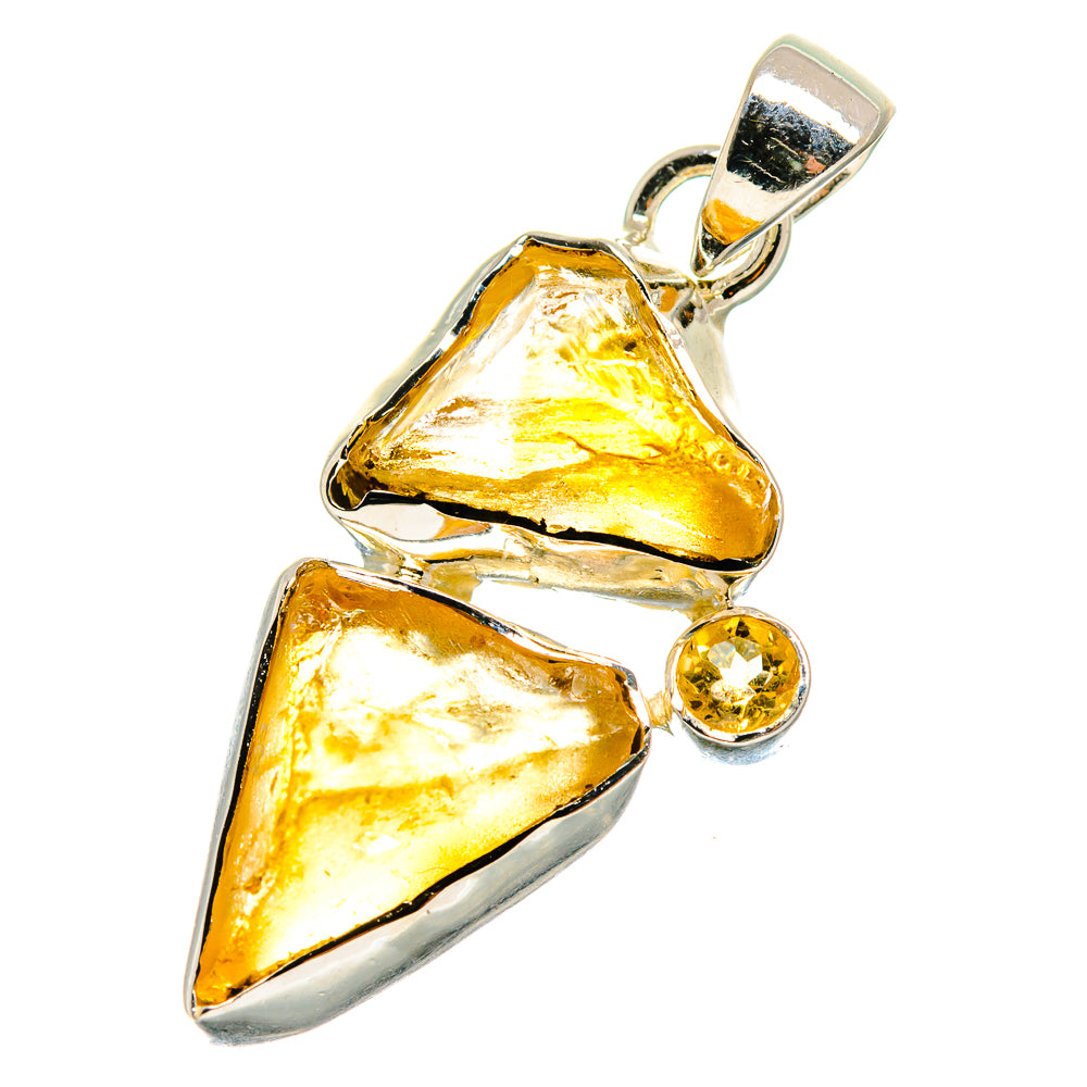Citrine Pendants handcrafted by Anasilvercos - PD17495