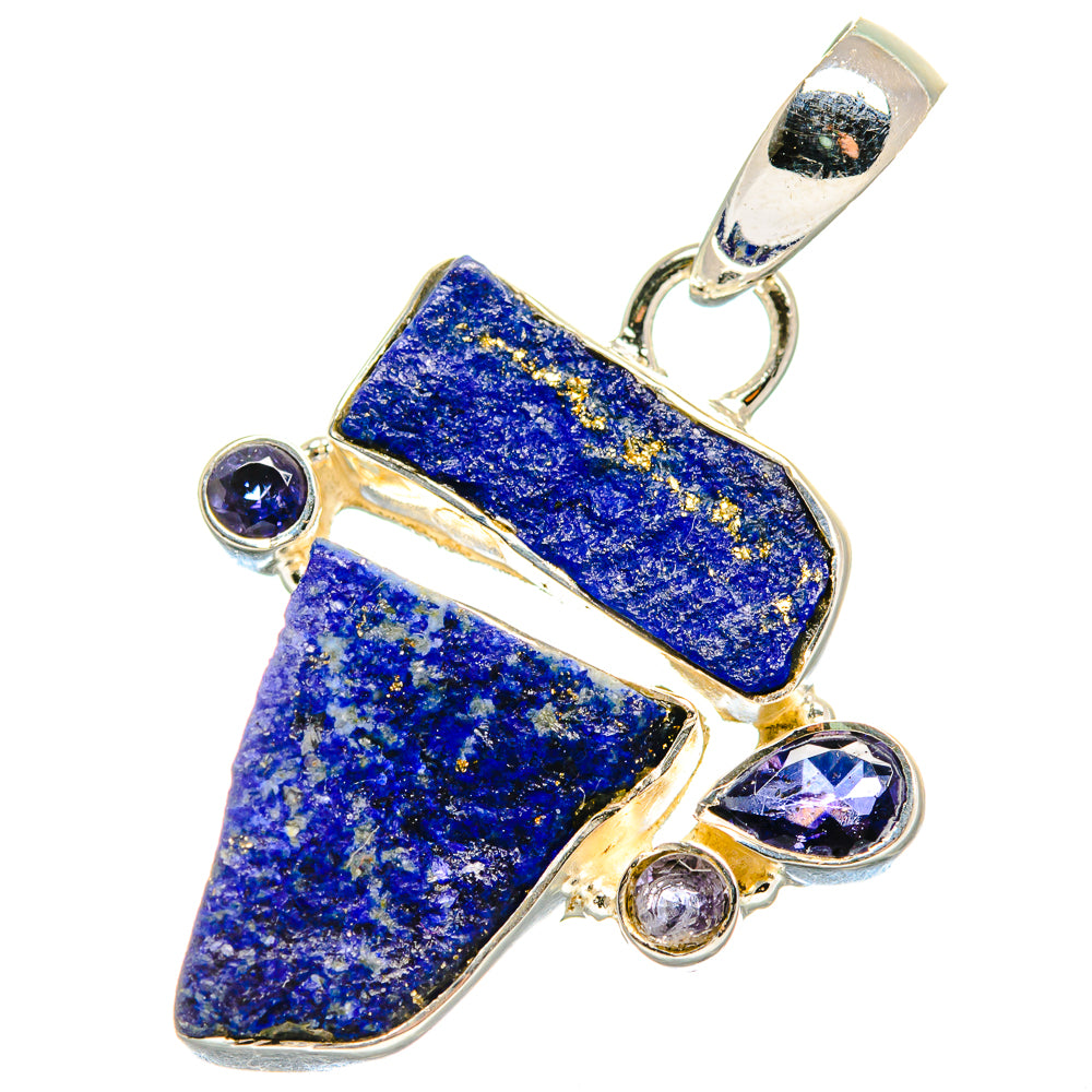 Lapis Lazuli Pendants handcrafted by Anasilvercos - PD17504