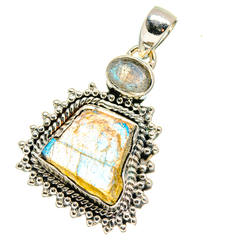 Labradorite Pendants handcrafted by Anasilvercos - PD17505