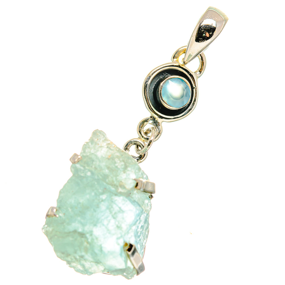 Aquamarine Pendants handcrafted by Anasilvercos - PD17515