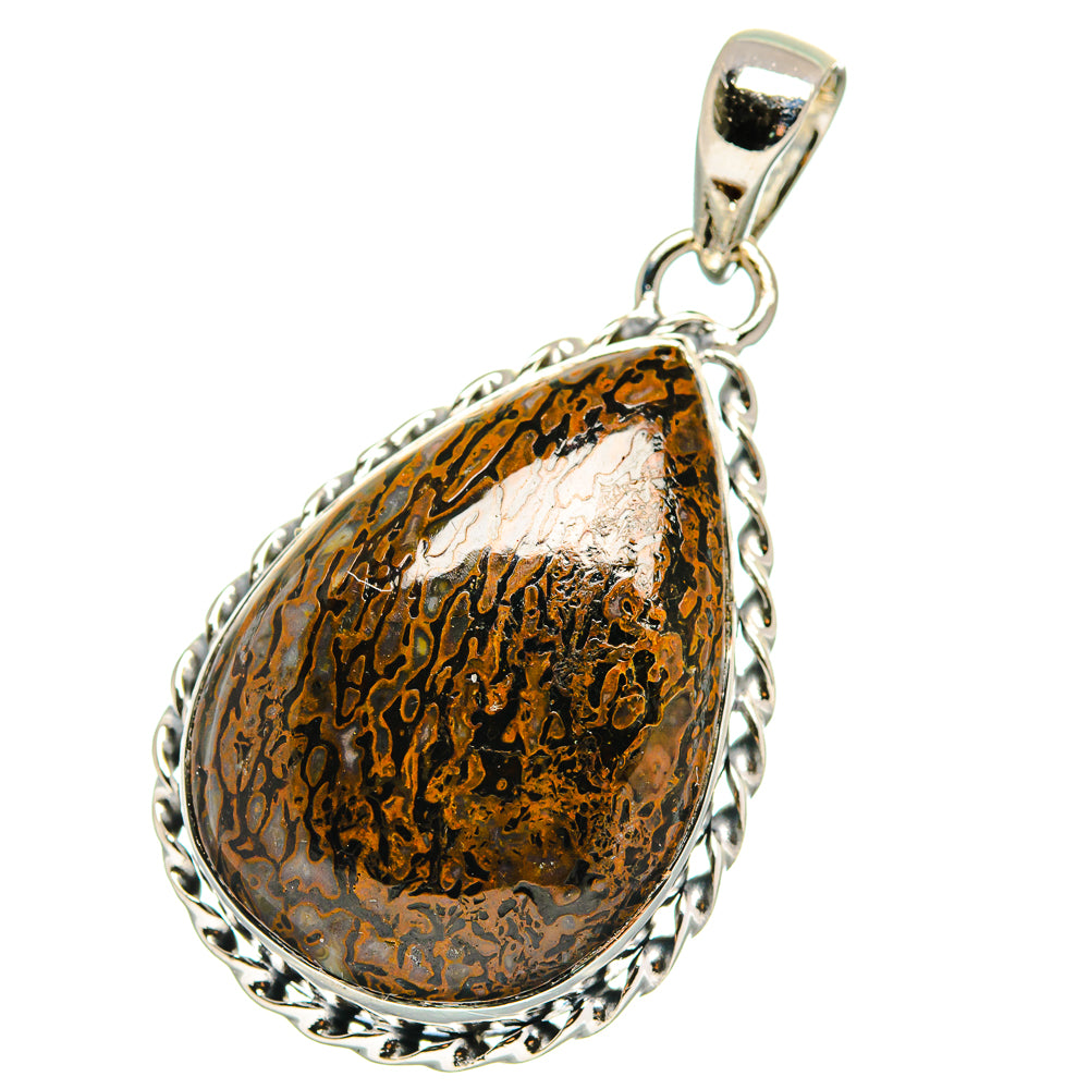 Dinosaur Bone Pendants handcrafted by Anasilvercos - PD17520