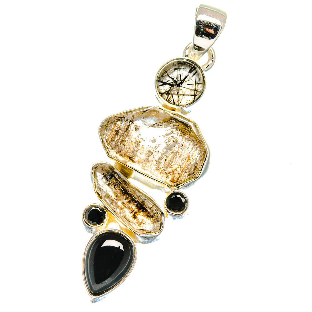 Herkimer Diamond Pendants handcrafted by Anasilvercos - PD17528