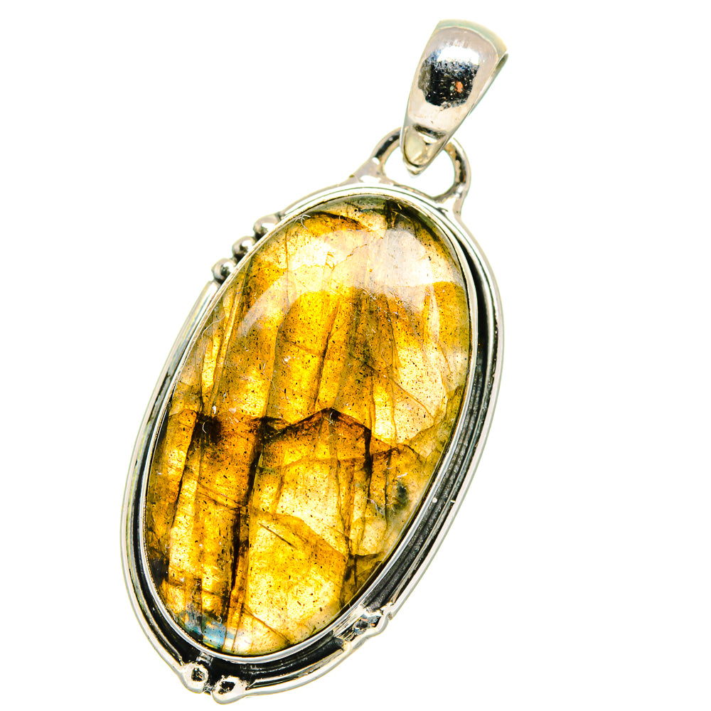 Labradorite Pendants handcrafted by Anasilvercos - PD17544