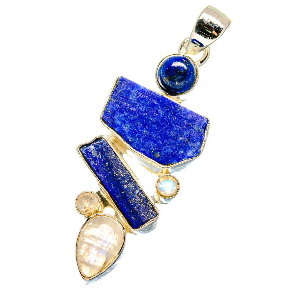Lapis Lazuli Pendants handcrafted by Anasilvercos - PD17545