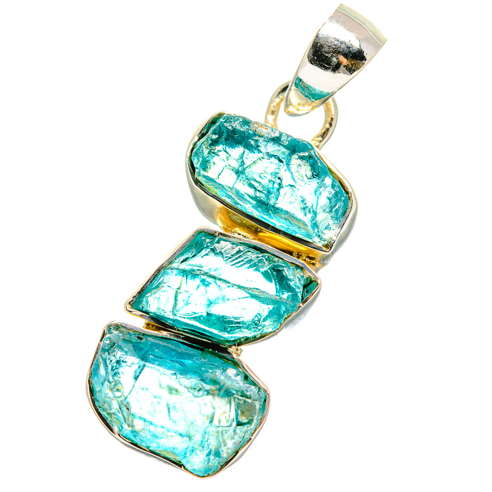 Apatite Pendants handcrafted by Anasilvercos - PD17562