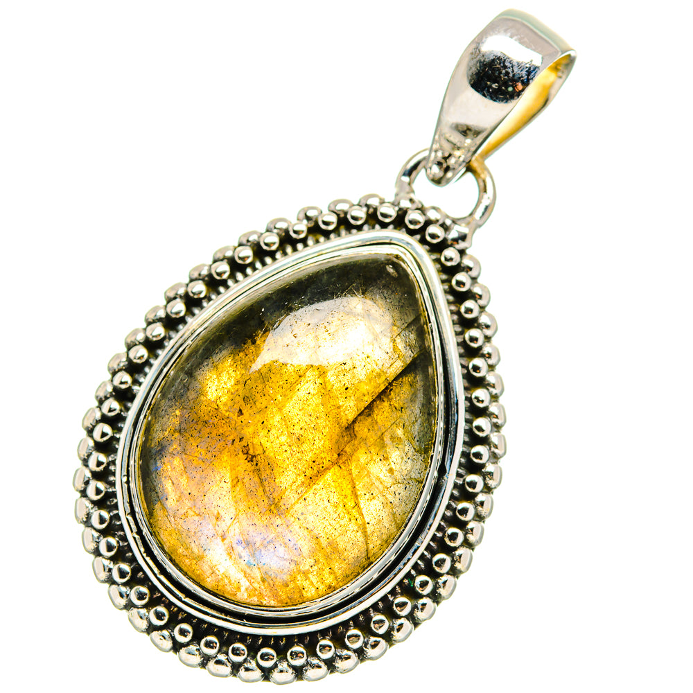 Labradorite Pendants handcrafted by Anasilvercos - PD17573