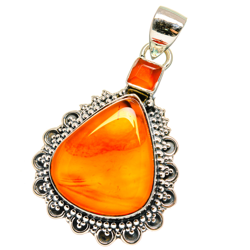 Carnelian Pendants handcrafted by Anasilvercos - PD17577