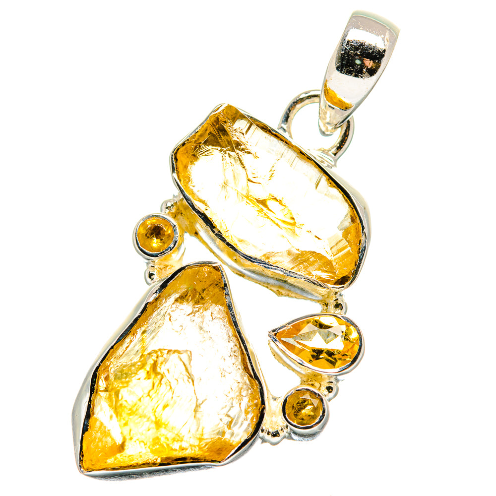 Citrine Pendants handcrafted by Anasilvercos - PD17580