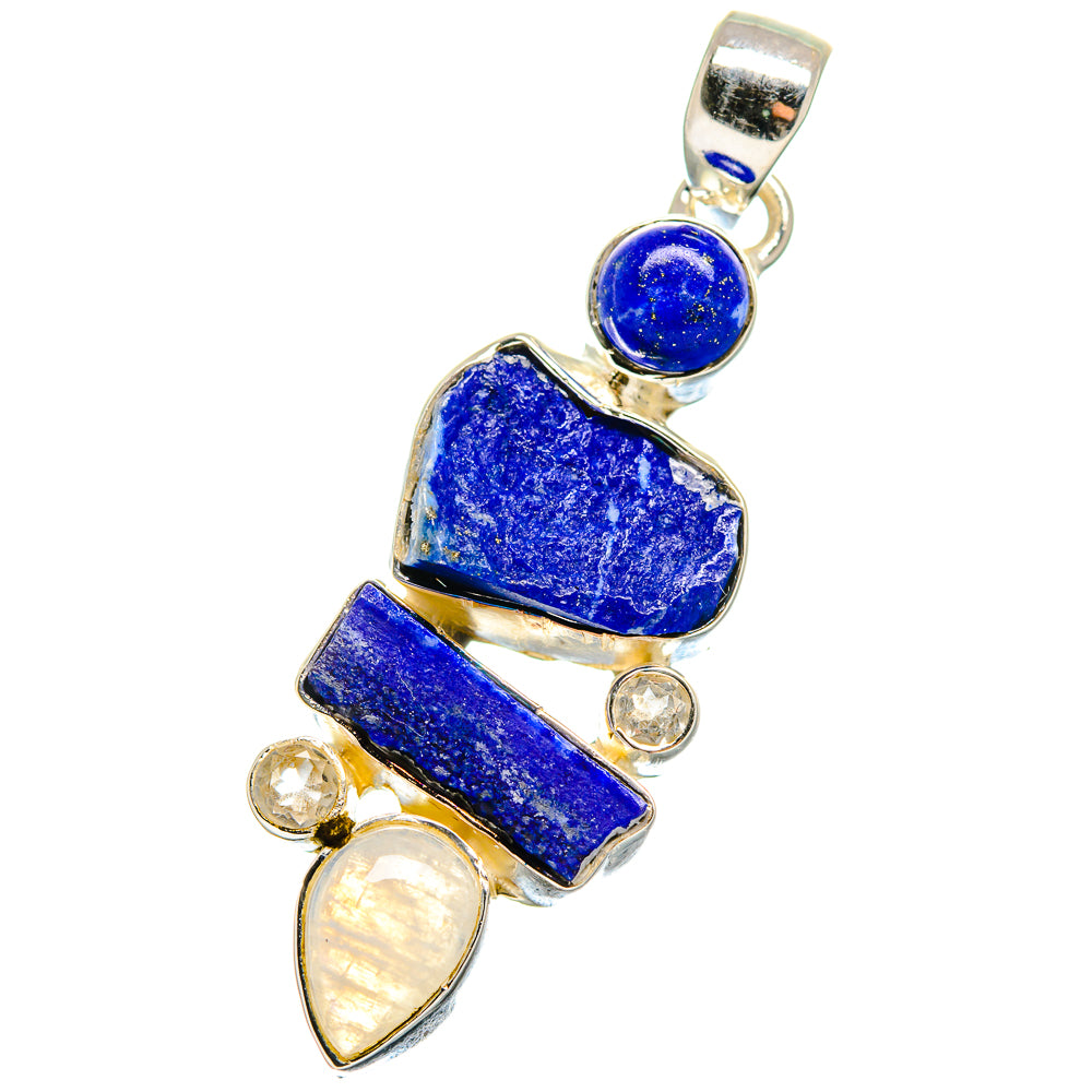 Lapis Lazuli Pendants handcrafted by Anasilvercos - PD17582