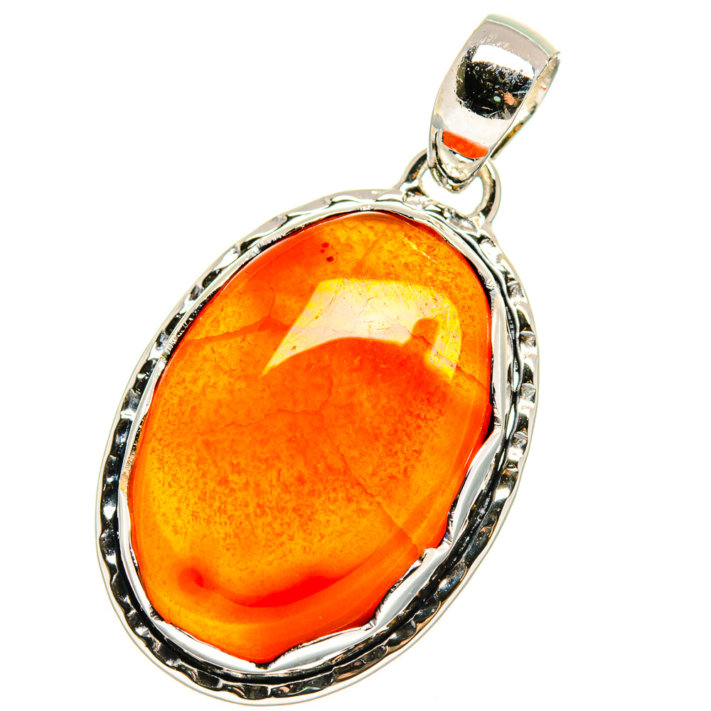 Carnelian Pendants handcrafted by Anasilvercos - PD17588