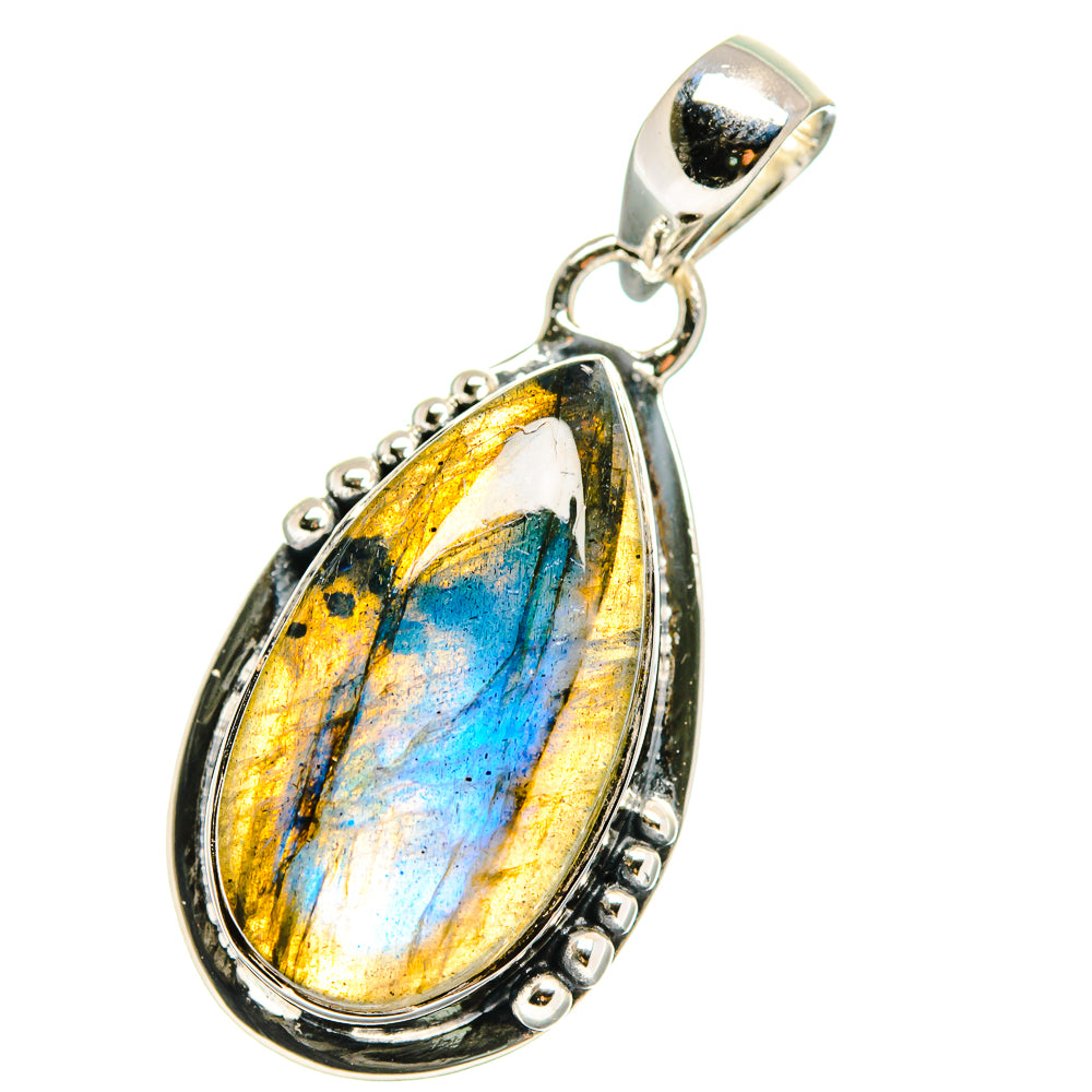 Labradorite Pendants handcrafted by Anasilvercos - PD17590