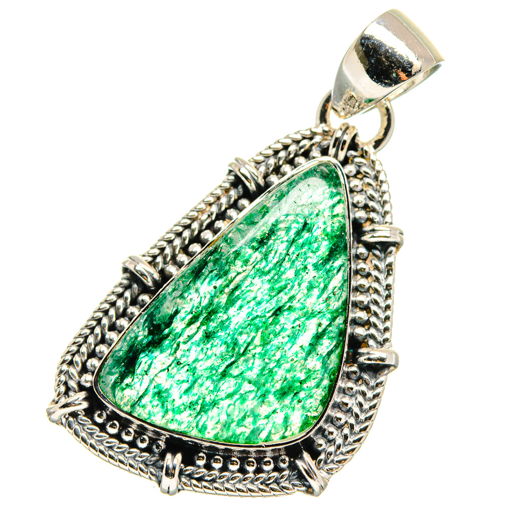Green Aventurine Pendants handcrafted by Anasilvercos - PD17615