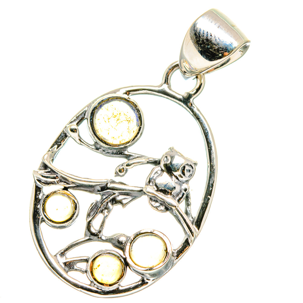Ethiopian Opal Pendants handcrafted by Anasilvercos - PD17624