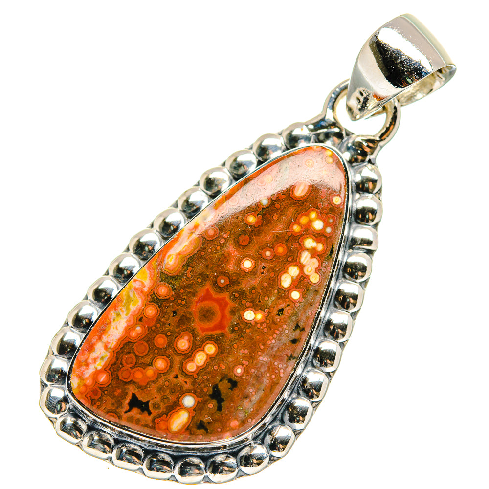 Ocean Jasper Pendants handcrafted by Anasilvercos - PD17625