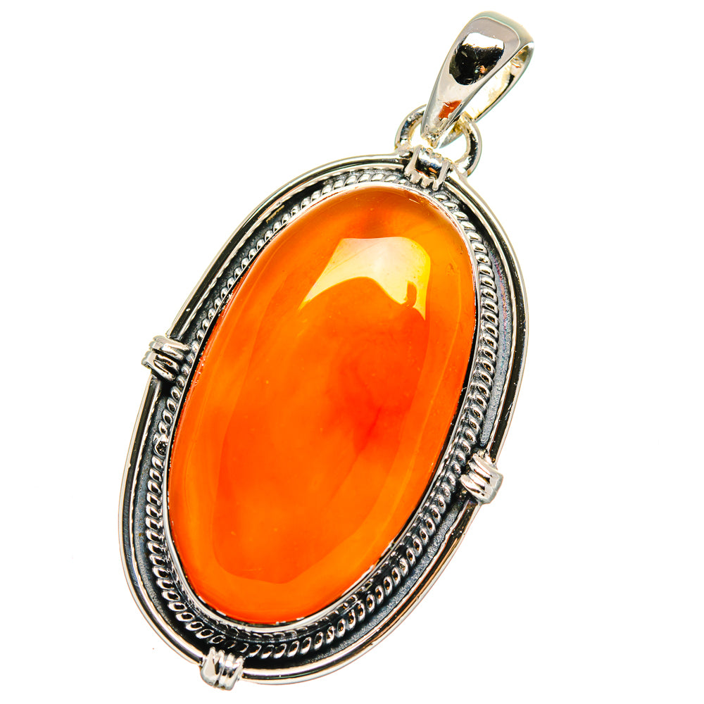 Carnelian Pendants handcrafted by Anasilvercos - PD17627