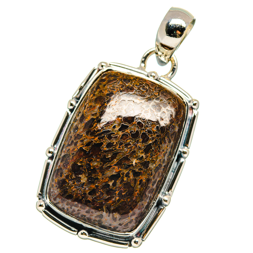 Dinosaur Bone Pendants handcrafted by Anasilvercos - PD17630