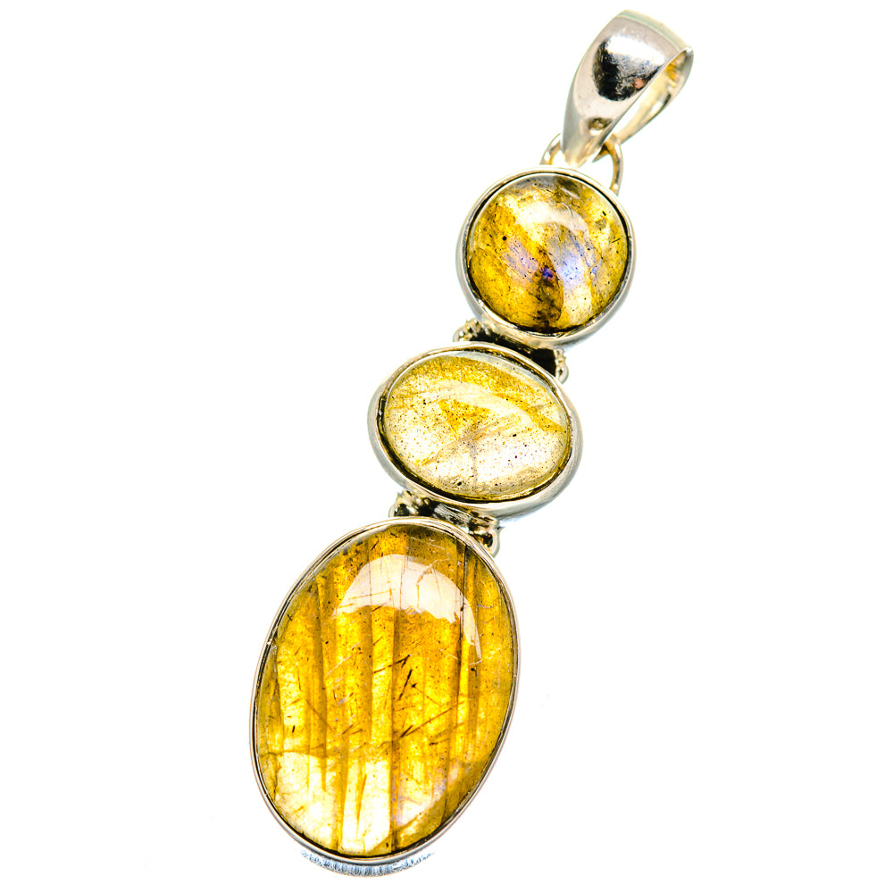 Labradorite Pendants handcrafted by Anasilvercos - PD17642