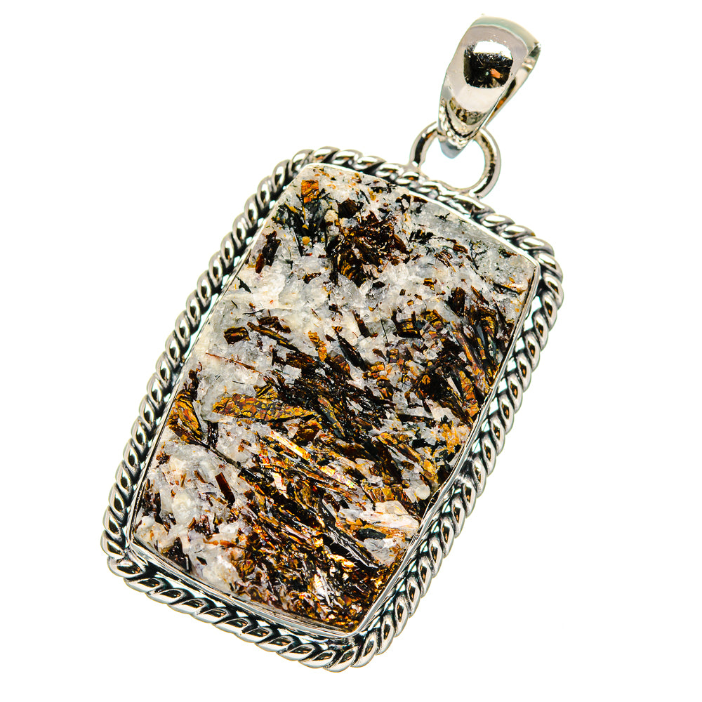 Astrophyllite Pendants handcrafted by Anasilvercos - PD17650